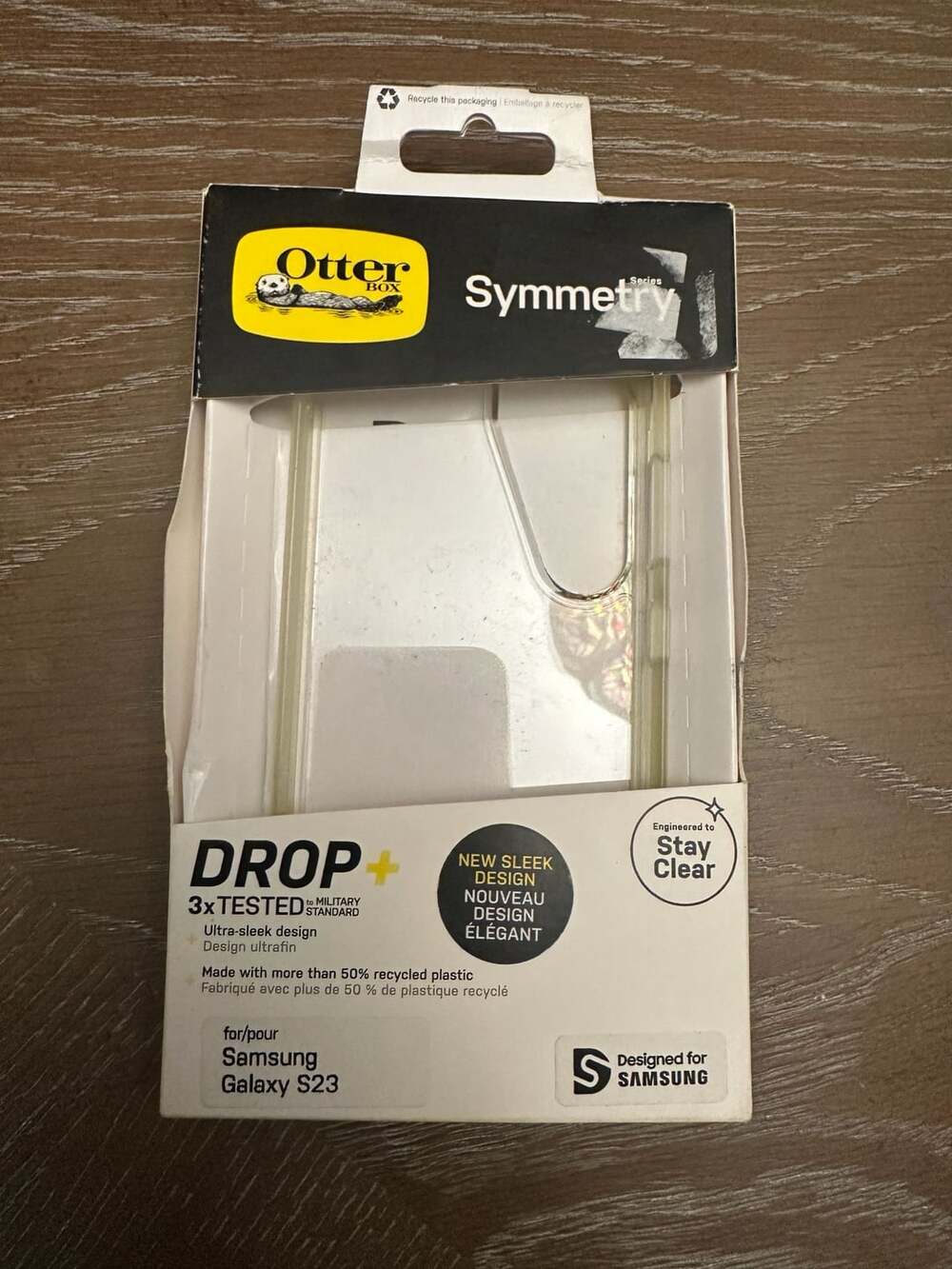OtterBox Symmetry Series Phone Case Samsung Galaxy S23 Clear